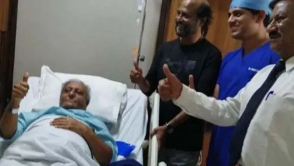 ഷൂട്ടിംഗ് തിരക്കിൽ നിന്നും സഹോദരനെ കാണാൻ ആശുപത്രിയിലെത്തിയ രജനികാന്തിനെ ആരാധകര്‍ വളഞ്ഞു