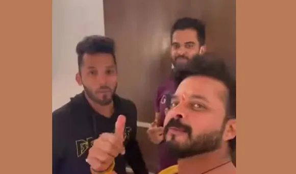 ഇതാണ് ശ്രീശാന്ത്! തനിക്ക് ഐപിഎല്ലില്‍ ഇടം നേടാനായില്ലെങ്കിലും വിഷ്ണു വിനോദിന്റെ നേട്ടത്തില്‍ സന്തോഷപ്രകടനം-വീഡിയോ വൈറല്‍