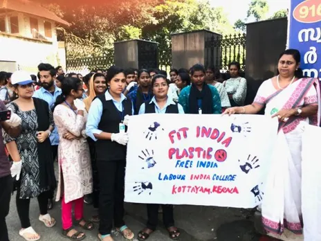 ഫിറ്റ് ഇന്ത്യ പ്ലോഗിങ്ങുമായി ലേബര്‍ ഇന്ത്യ വിദ്യാഭ്യാസ സ്ഥാപനങ്ങള്‍