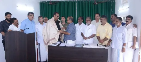 തൃശൂർ സീതി സാഹിബ് സ്മാരക സൗധത്തിൽ നടന്ന ചടങ്ങിൽ അബ്ദുൾ ഖാദർ ചക്കനാത്തിന് സ്വീകരണം