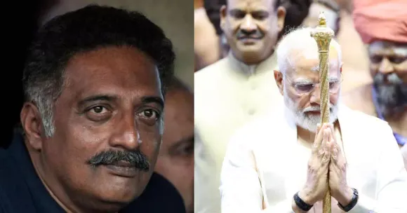 വിശ്വഗുരുവിൻറെ ഗൃഹപ്രവേശന ചടങ്ങിന് അഭിനന്ദനങ്ങൾ, പാർലമെന്റ് ഉദ്ഘാടനത്തെ പരിഹസിച്ച് പ്രകാശ് രാജ്