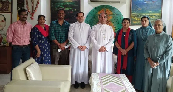 നഴ്സസ് ഗിൽഡ് ഫരീദാബാദ് രൂപതയുടെ പ്രഥമ എക്സിക്യൂട്ടിവ് യോഗം ആർച്ച് ബിഷപ്പ് മാർ കുര്യാക്കോസ് ഭരണിക്കുളങ്ങരയുടെ അധ്യക്ഷതയിൽ ചേർന്നു