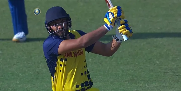 അവസാന പന്തില്‍ സിക്‌സടിച്ച് ഷാരൂഖ് ഖാന്‍; സയ്യിദ് മുഷ്താഖ് അലി ട്രോഫിയില്‍ തമിഴ്‌നാടിന് കിരീടം