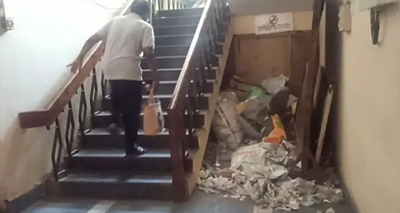 പാലക്കാട് കളക്ട്രേറ്റ് പരിസരത്ത് മഴക്കാലപൂർവ്വ ശുചീകരണം നടത്തി
