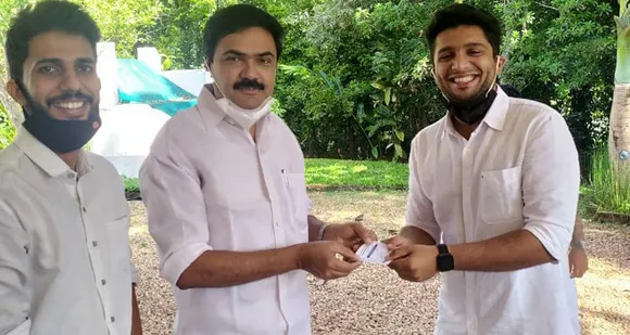 ജനാധിപത്യ വിദ്യാർത്ഥി കോൺഗ്രസ് സംസ്ഥാന പ്രസിഡന്റ് കെഎസ്‌സി (എം) അംഗത്വം സ്വീകരിച്ചു