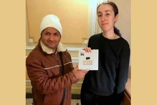 നാഷണൽ ലൈബ്രറി ഓഫ് റഷ്യ മലയാളിയുടെ ഗ്രന്ഥം ഏറ്റുവാങ്ങി