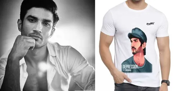 'സുശാന്തിന്റെ ചിത്രത്തിനൊപ്പം വിഷാദകുറിപ്പും'; ടീഷര്‍ട്ട് വിറ്റ ആമസോണിനും ഫ്ലിപ്പ്കാര്‍ട്ടിനും പണികിട്ടി
