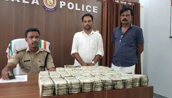 മേലാറ്റൂരിൽ വൻ കുഴൽപ്പണ വേട്ട; 1.3 കോടി രൂപയുമായി രണ്ട് പേർ പിടിയിൽ