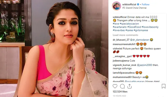 വനിതാദിനത്തിൽ നയൻതാരയ്ക്ക് ഡിന്നർ സർപ്രൈസ് ഒരുക്കി വിഘ്നേഷ്