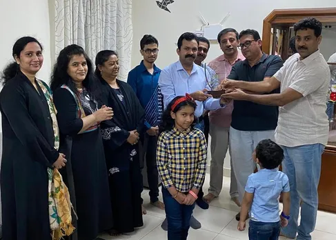 സൗദിയിൽ നിന്ന് പ്രവാസ ജീവിതം അവസാനിപ്പിച്ച് നാട്ടിലേക്ക് മടങ്ങുന്ന ചെറിയാൻ കിടങ്ങന്നൂരിന് ദർശനം പ്രവാസി അസോസിയേഷൻ യാത്രയയപ്പ് നൽകി .