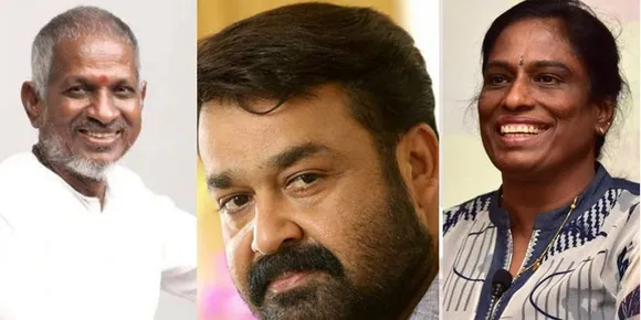 പി.ടി ഉഷയ്ക്കും ഇളയരാജയ്ക്കും ആശംസകൾ നേർന്ന് മോഹൻലാൽ