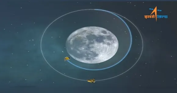 ചന്ദ്രയാൻ 2: ഇനി 35 കിലോമീറ്റർ ദൂരവും മൂന്നു ദിവസവും ബാക്കി