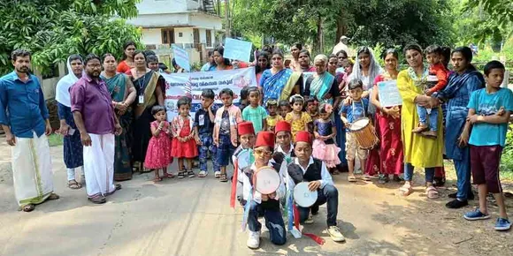 മലമ്പുഴ ശാസ്താ കോളനി അങ്കണവാടി പ്രവേശനോത്സവം വിവിധ പരിപാടികളോടെ സംഘടിപ്പിച്ചു
