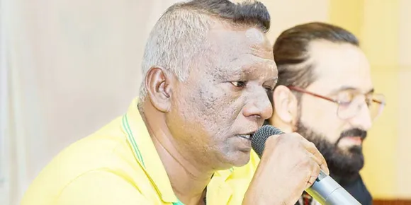 ലോ​ക​ക​പ്പ്​ പ്ര​തീ​ക്ഷ​ക​ള്‍ പ​ങ്കു​വെ​ച്ച്‌​ ഐ.എം. വിജയന്‍ ഖ​ത്ത​റി​ല്‍