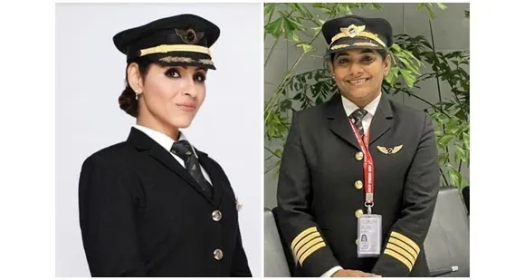 വനിതാ പൈലറ്റുമാർ നിയന്ത്രിച്ച ആദ്യ വിമാനം കാലിഫോർണിയയിൽ നിന്നും ബംഗളൂരിൽ