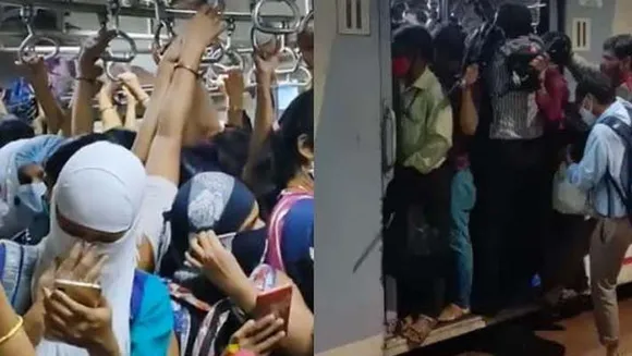 മുംബൈയിലെ ലോക്കൽ ട്രെയിൻ