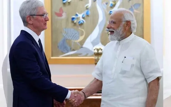 പ്രധാനമന്ത്രിയുമായി കൂടിക്കാഴ്ച നടത്തി ആപ്പിൾ സിഇഒ; ഇന്ത്യയില്‍ നിക്ഷേപത്തിന് പ്രതിജ്ഞാബദ്ധമെന്ന് ടിം കുക്ക്