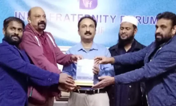 കൊവിഡ് സന്നദ്ധ പ്രവർത്തകരെ ഇന്ത്യ ഫ്രറ്റേണിറ്റി ഫോറം ആദരിച്ചു.