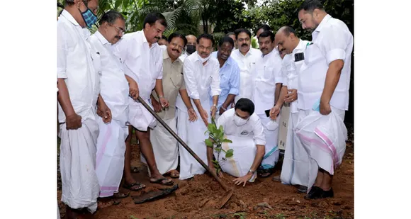 'ഒരു വീട്ടിൽ ഒരു പ്ലാവ് ' പദ്ധതിക്ക് തുടക്കമായി. നട്ടത് 1000 തൈകൾ. കെ.എം മാണി ഫൗണ്ടേഷൻ്റെ നേതൃത്വത്തിൽ പ്ലാവ് നടീൽ പാലായിൽ ആരംഭിച്ചു