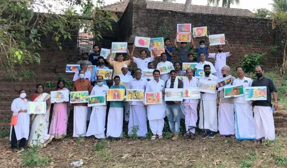 തിരുനാവായ സർവോദയ മേളയോടനുബന്ധിച്ച് മഹേഷ് ചിത്രവർണത്തിന്റെ ലഹരി വർജന ബോധവൽക്കരണ പോസ്റ്റർ പ്രദർശന പരിപാടിക്ക് തുടക്കമായി