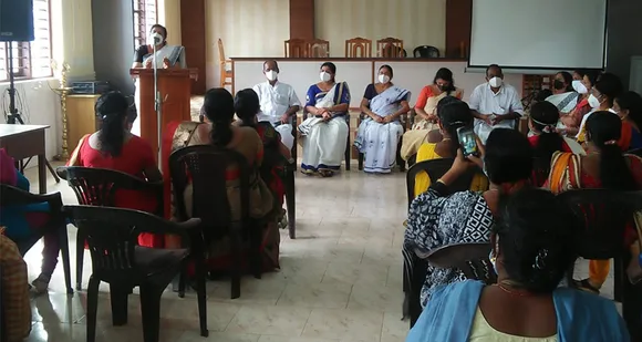 ലോക്സഭയിൽ പാസാക്കിയെടുത്ത 33 ശതമാനം വനിതാ സംവരണം ബിൽ രാജ്യസഭയിലും പാസാക്കാൻ രാഷ്ട്രീയ പ്രസ്ഥാനങ്ങൾ മുന്നിട്ടിറങ്ങണം; വനിതാ ശാക്തീകരണം കാലഘട്ടത്തിന്റെ ആവശ്യം: നിർമ്മല ജിമ്മി (കോട്ടയം ജില്ലാ പഞ്ചായത്ത് പ്രസിഡന്റ്)