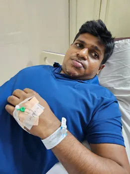 ഭക്ഷണശേഷം  വാഹനത്തിലേക്ക് കയറ്റാൻ ശ്രമിക്കുന്നതിനിടെ തള്ളി വീഴ്ത്തി രക്ഷപ്പെടാന്‍ ശ്രമം; പോക്‌സോ കേസില്‍ പിടിയിലായ പ്രതിയുടെ അക്രമണത്തില്‍ പോലീസ് ഉദ്യോഗസ്ഥന് പരുക്ക്