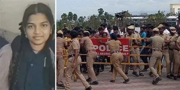 ആളിപ്പടരുന്ന പ്രതിഷേധത്തിന് പിന്നാലെ കല്ലാക്കുറിച്ചിയില്‍ നിരോധനാജ്ഞ പ്രഖ്യാപിച്ച്‌ ജില്ലാ കളക്ടര്‍; പെണ്‍കുട്ടിയുടെ മൃതദേഹം വീണ്ടും പോസ്റ്റുമോര്‍ട്ടം ചെയ്യണമെന്ന് ബന്ധുക്കളും
