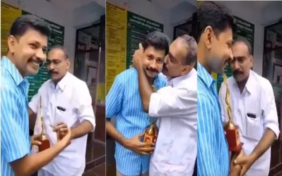 വികാരനിർഭരമായി ഈ യാത്രയയപ്പ്: കൊഴുവനാൽ ഗ്രാമപ്പഞ്ചായത്തിൽ നിന്നും സ്ഥലംമാറിപ്പോകുന്ന ജീവനക്കാരനെ കെട്ടിപ്പിടിച്ച് വിതുമ്പി പഞ്ചായത്ത് പ്രസിഡന്റ് തോമസ് ജോർജ്