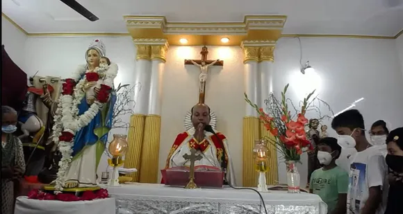 ആർകെ പുരം സെന്റ് പീറ്റേഴ്സ് ഇടവകയിൽ മാതാവിന്റെ ജനനതിരുന്നാള്‍ ആഘോഷിച്ചു