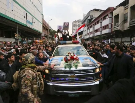 മറ്റൊരു സംഘർഷത്തിന്‍റെ കാര്‍മേഘപടലങ്ങൾ ഗൾഫ് മേഖലയിൽ ഉരുണ്ടുകൂടുന്നു ? ഇറാഖില്‍ അമേരിക്കക്കെതിരേ ജനരോക്ഷം അണപൊട്ടി  കാസിം സുലേമാനിയുടെ വിലാപയാത്ര !