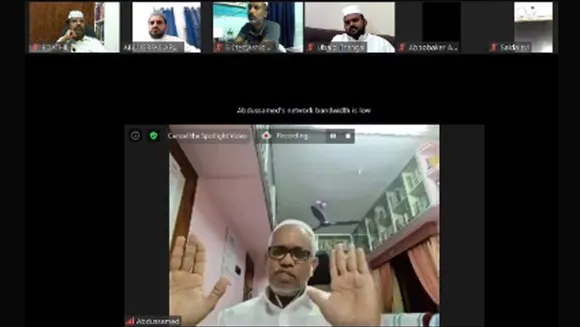 എസ് ഐ സി ഹജ്ജ് പഠന ക്‌ളാസ് സംഘടിപ്പിച്ചു;അബ്‌ദുസ്സമദ്‌ പൂക്കോട്ടൂർ നേതൃത്വം നൽകി