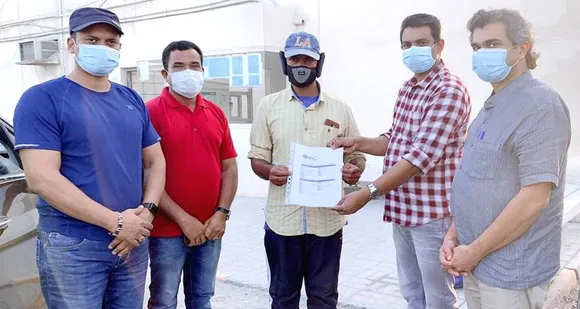 പ്രവാസിക്കു കൈത്താങ്ങായി കൊല്ലം പ്രവാസി അസോസിയേഷൻ