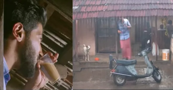 "മഴ, ചായ, ജോൺസൺ മാഷ്... ഹാ അന്തസ്സ്!" - ചായക്കടയുടെ വരാന്തയിൽ മഴ ആസ്വദിച്ചു ചായ കുടിച്ച് ദുൽഖര്‍ - ഒരു യമണ്ടൻ പ്രേമകഥയുടെ പുതിയ ടീസര്‍