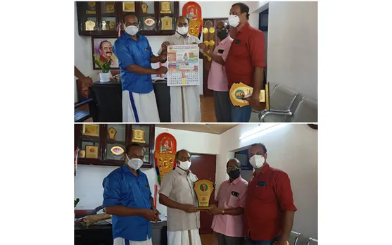 കേരള പത്ര പ്രവർത്തക അസോസിയേഷൻ കലണ്ടറിന്റെ പ്രകാശനം ധനകാര്യ മന്ത്രി കെ.എൻ ബാലഗോപാലൻ നിർവ്വഹിച്ചു