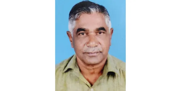 കേരള കോൺഗ്രസ് (എം) നേതാവ് പാലാ നെച്ചിപ്പുഴൂർ കളപ്പുരയ്ക്കൽ എൻ.ജി വാസുദേവൻ നായർ (മണി ചേട്ടൻ) കാറപകടത്തിൽ മരിച്ചു