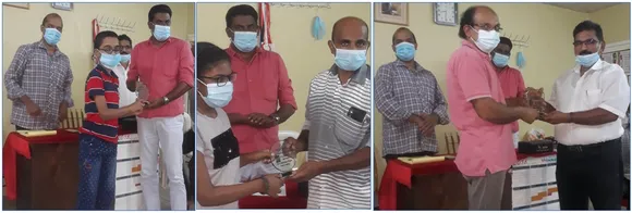 നവയുഗം ബാലവേദി ബാലസർഗ്ഗോത്സവം-2020 ഓൺലൈൻ മത്സരവിജയികൾക്കുള്ള സമ്മാനങ്ങൾ വിതരണം ചെയ്തു.