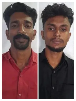 കോടതിയില്‍ ഹാജരാക്കാന്‍ കൊണ്ടുവന്ന പ്രതിക്ക് കഞ്ചാവ് നൽകിയത് തടയാന്‍ ശ്രമിച്ച പോലീസ് ഉദ്യോഗസ്ഥരെ ആക്രമിച്ച രണ്ടുപേര്‍ അറസ്റ്റിൽ