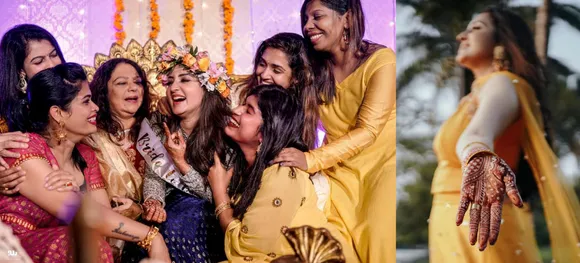 മൈലാഞ്ചിയണിഞ്ഞ് ഭാമ, ചിത്രങ്ങള്‍ വൈറല്‍