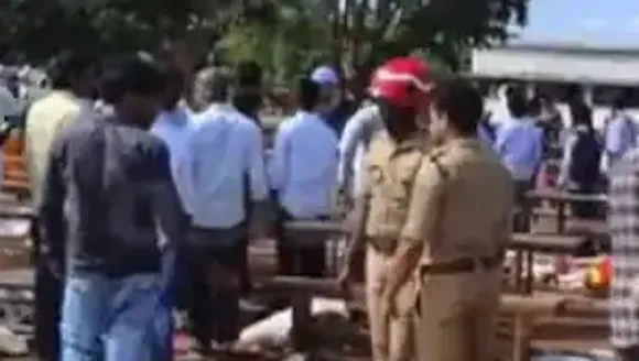 കാസര്‍കോട് ശാസ്ത്ര മേളയ്ക്കിടെ പന്തല്‍ തകര്‍ന്നു, 20 വിദ്യാര്‍ത്ഥികള്‍ക്ക് പരിക്ക്