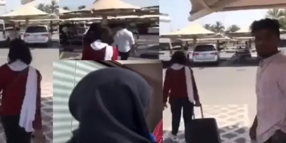 എയർപോർട്ടിൽ കുഞ്ഞിനെ അച്ഛനെ ഏൽപ്പിച്ച് യുവതി കാമുകനൊപ്പം പോയ സംഭവം: ഭർത്താവിനെതിരെ ആരോപണങ്ങളുമായി യുവതി രംഗത്ത്