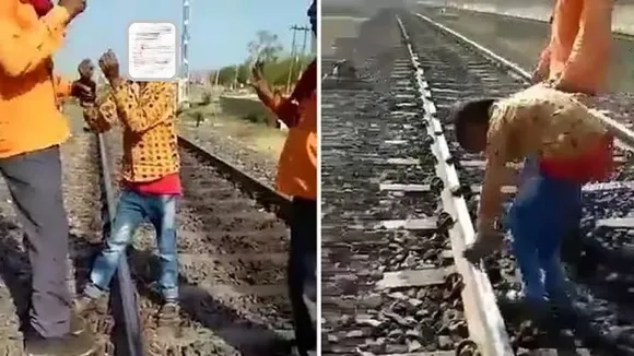 ഒഡീഷ ട്രെയിൻ ദുരന്തത്തിന്റെ ഞെട്ടൽ മാറും മുന്നേ വീണ്ടും ഒരു ട്രെയിൻ അപകടത്തിന് തിരികൊളുത്താൻ ശ്രമം ; കർണാടകയിൽ പ്രായപൂർത്തിയാകാത്ത ആൺകുട്ടി പിടിയിൽ ; വീഡിയോ