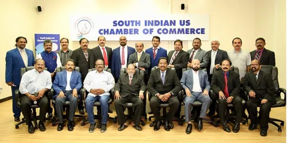 വേൾഡ് മലയാളി ഫെഡറേഷൻ അഭിമാനമായ കോശി സാമുവേൽ അവർകളെ സൗത്ത് ഇന്ത്യൻ യുഎസ്‌ ചേമ്പർ ഓഫ് കോമേഴ്‌സ് അമേരിക്കയിൽ നടന്ന ചടങ്ങിൽ ആദരിച്ചു