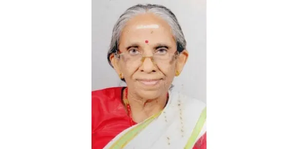 കോട്ടയം പാക്കിൽ സരസ്വതി വിലാസത്തിൽ പരേതനായ ശങ്കര വാര്യരുടെ ഭാര്യ വി.എം ഇന്ദിരക്കുട്ടി ഡൽഹിയിൽ നിര്യാതയായി