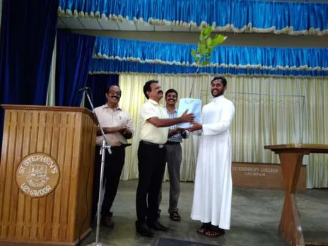 ഉഴവൂര്‍ സെന്റ്‌ സ്റ്റീഫന്‍സ്‌ കോളേജ്‌ പരിസ്ഥിതി ദിനം ആചരിച്ചു