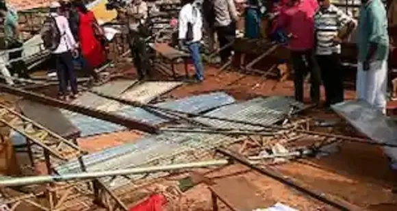 സ്‌കൂള്‍ ശാസ്ത്രമേളയ്ക്കിടെ പന്തല്‍ തകര്‍ന്ന് നിരവധി പേര്‍ക്ക് പരിക്കേറ്റ സംഭവത്തില്‍ അന്വേഷണത്തിന് ഉത്തരവിട്ട് വിദ്യാഭ്യാസ മന്ത്രി; മൂന്ന് പേര്‍ കസ്റ്റഡിയില്‍! നാലു പേര്‍ക്ക് ഗുരുതര പരിക്ക്‌