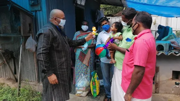 കോവിഡ് ബാധിച്ച് മരണമടഞ്ഞ ജയന്തൻ്റെ മകൻ്റെ വിദ്യാഭ്യാസ ചെലവ് സൗഹൃദവേദി ഏറ്റെടുക്കും