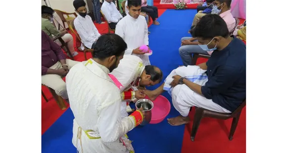 മേരിമാതാ സീറോമലബാർ ദേവാലയത്തിൽ പെസഹാത്തിരുന്നാൾ ആഘോഷം