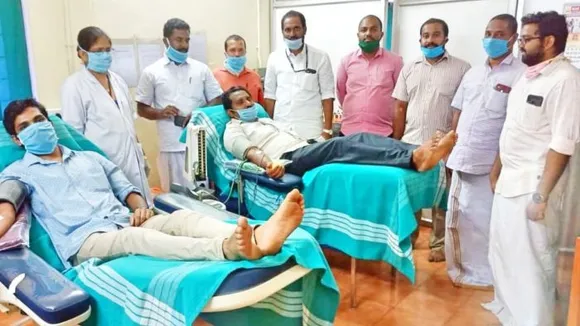 കുറവിലങ്ങാട് പള്ളിയിലെ സൺഡേ സ്കൂൾ അദ്ധ്യാപകരുടെ നേതൃത്വത്തിൽ സന്നദ്ധ രക്തദാനം ശ്രദ്ധേയമായി