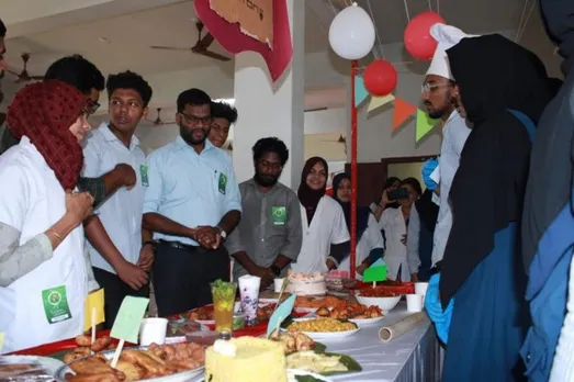 പെരിന്തൽമണ്ണ പൂപ്പലം അൽ ജാമിഅ ആർട്സ് & സയൻസ് കോളേജിൽ പ്രതിഷേധ വേദിയായി ഫുഡ് ഫെസ്റ്റ്