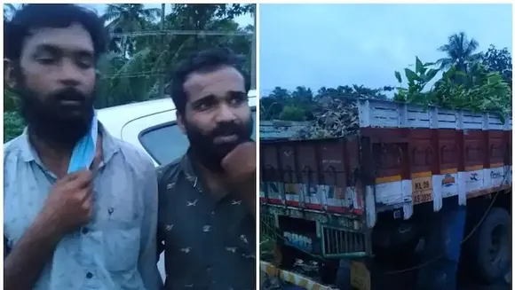 പാലക്കാട് പൂച്ചെടി ലോറിയുടെ മറവിൽ കഞ്ചാവ് കടത്ത്; ആന്ധ്രയിൽ നിന്നെത്തിച്ച 56 കിലോ പിടികൂടി, രണ്ട് പേർ കസ്റ്റഡിയിൽ